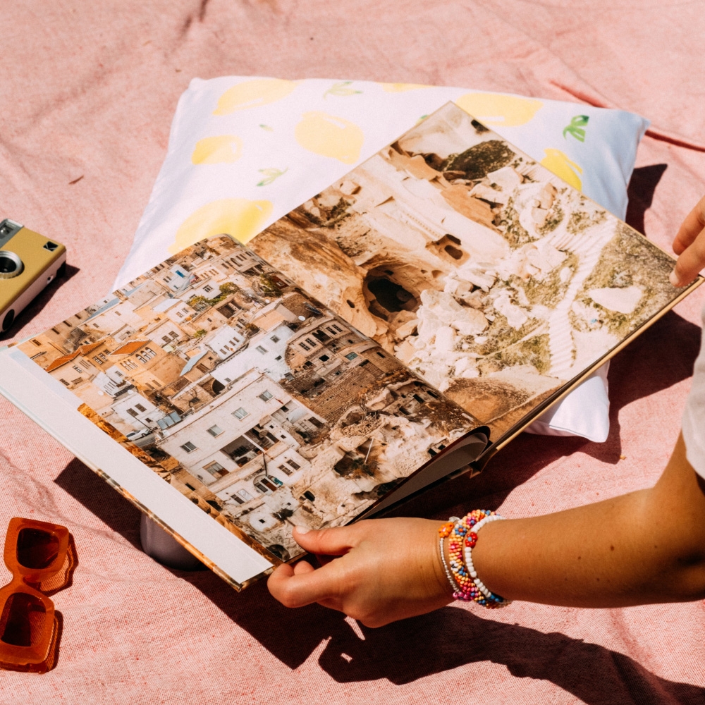 Álbum de Fotos Santorini inspiração 3